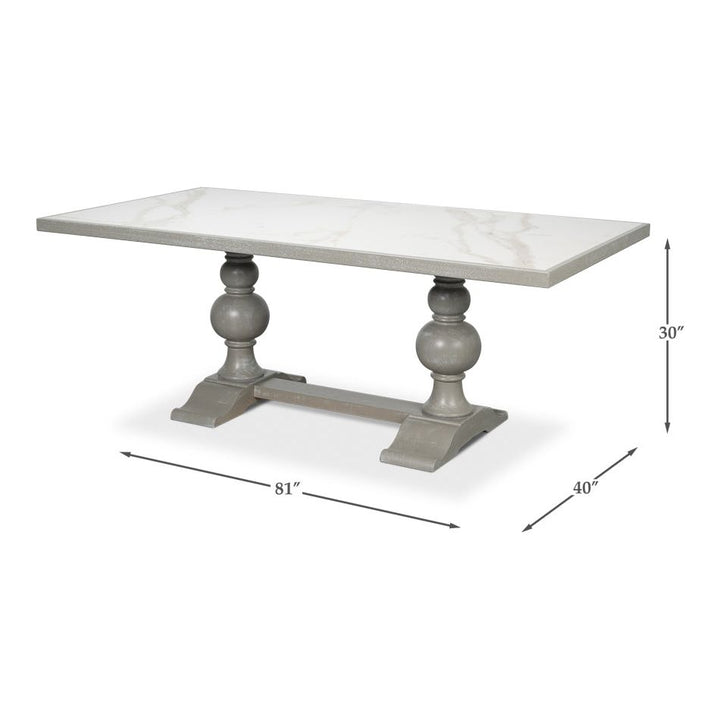 Small 81" Dining Table, Carmine Legno