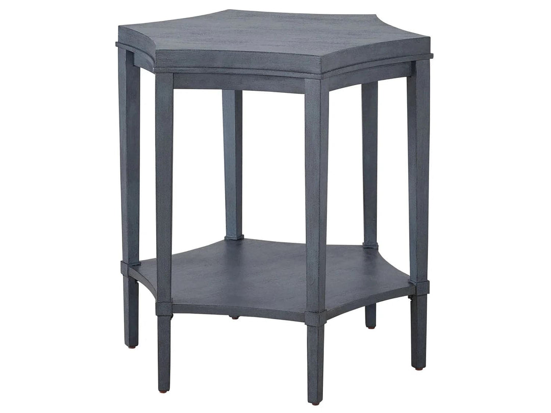 Past Forward - Hexagonal End Table-Universal Furniture-UNIV-U178A815-Side TablesFlagstone-4-France and Son