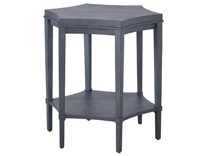 Past Forward - Hexagonal End Table-Universal Furniture-UNIV-U178A815-Side TablesFlagstone-4-France and Son