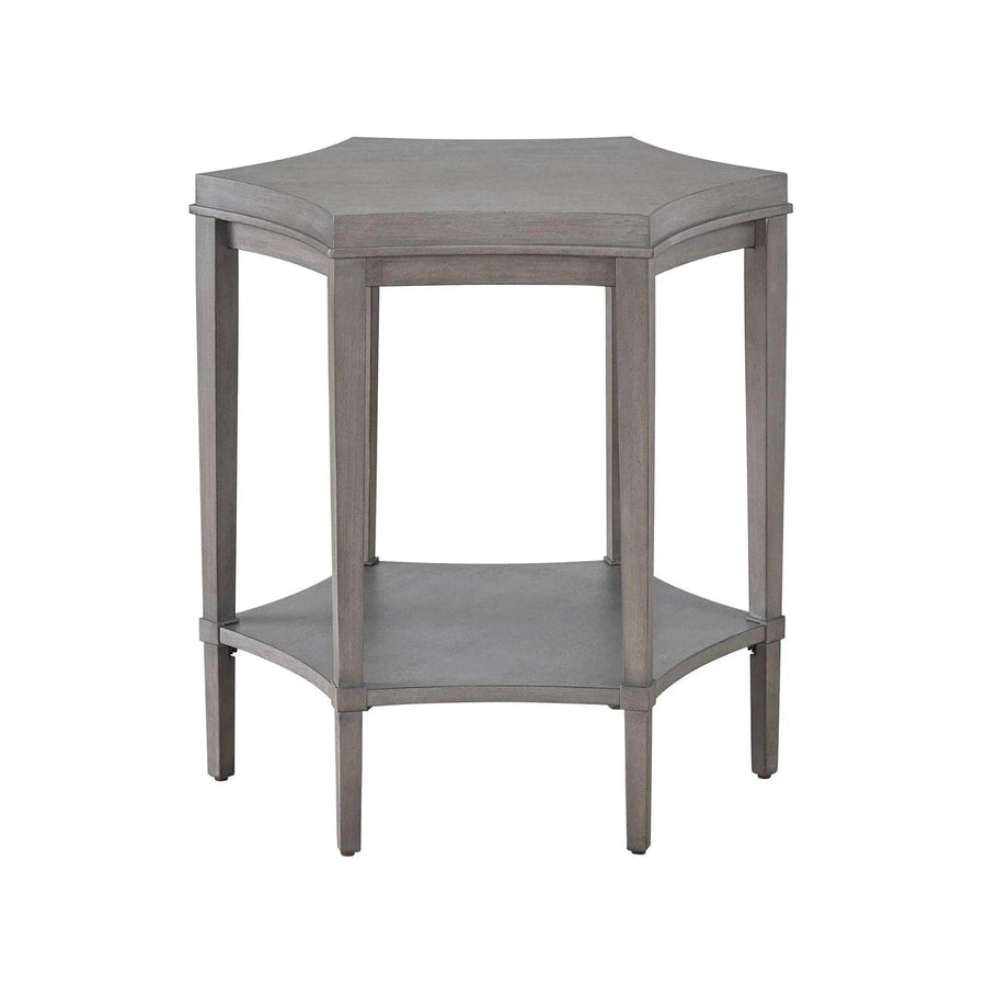 Past Forward - Hexagonal End Table-Universal Furniture-UNIV-U178A815-Side TablesFlagstone-1-France and Son