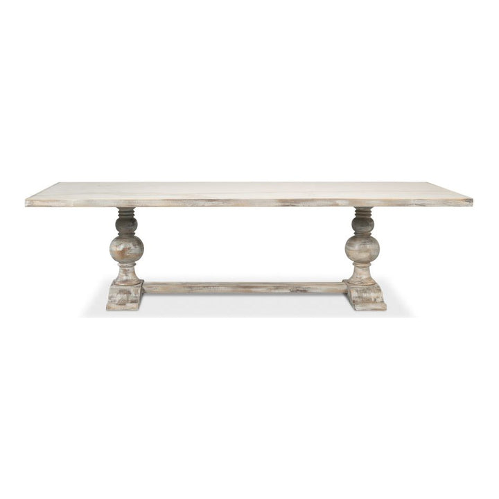 Rectangular Dining Table with  Marble Top