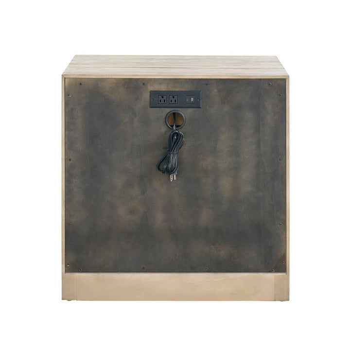 Boulder Two Drawer Nightstand
