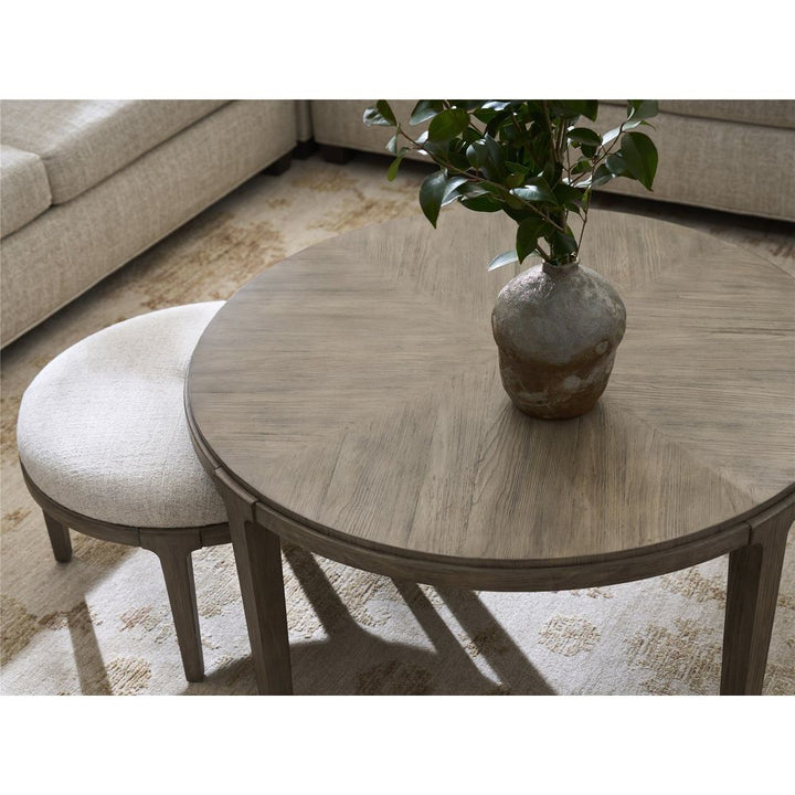 Boulder Bunching Ottoman