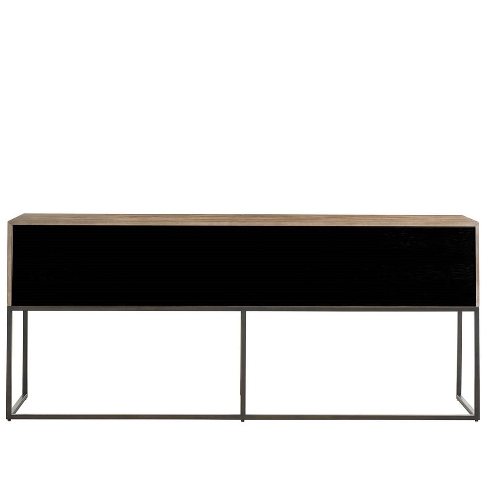 Boulder Metal Base Console