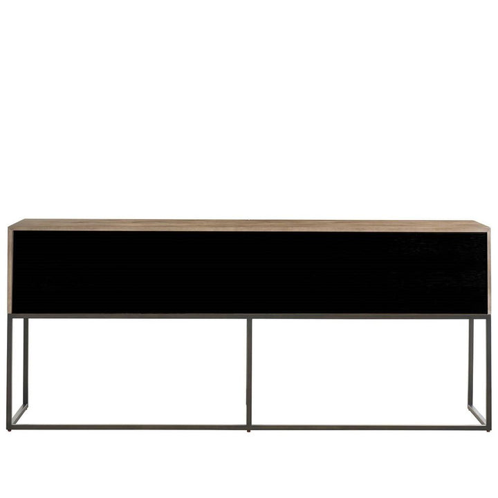 Boulder Metal Base Console