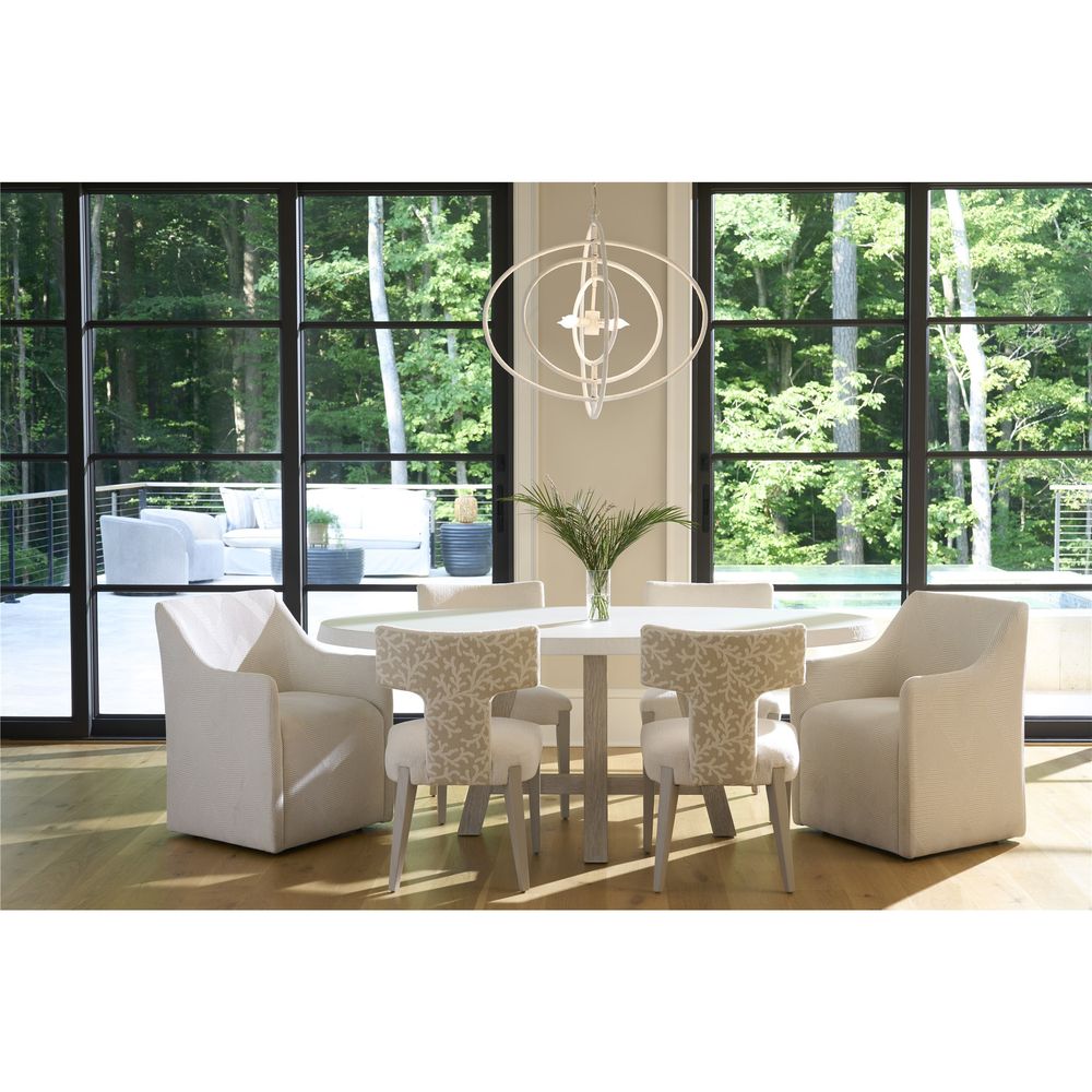 Dockside Dining Table - Oval White Top