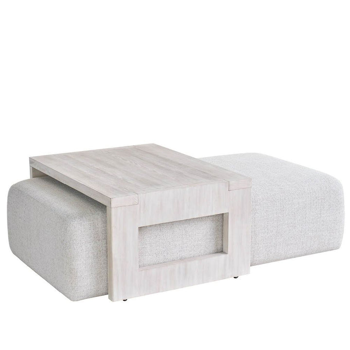 River Rock Nesting Cocktail Ottoman