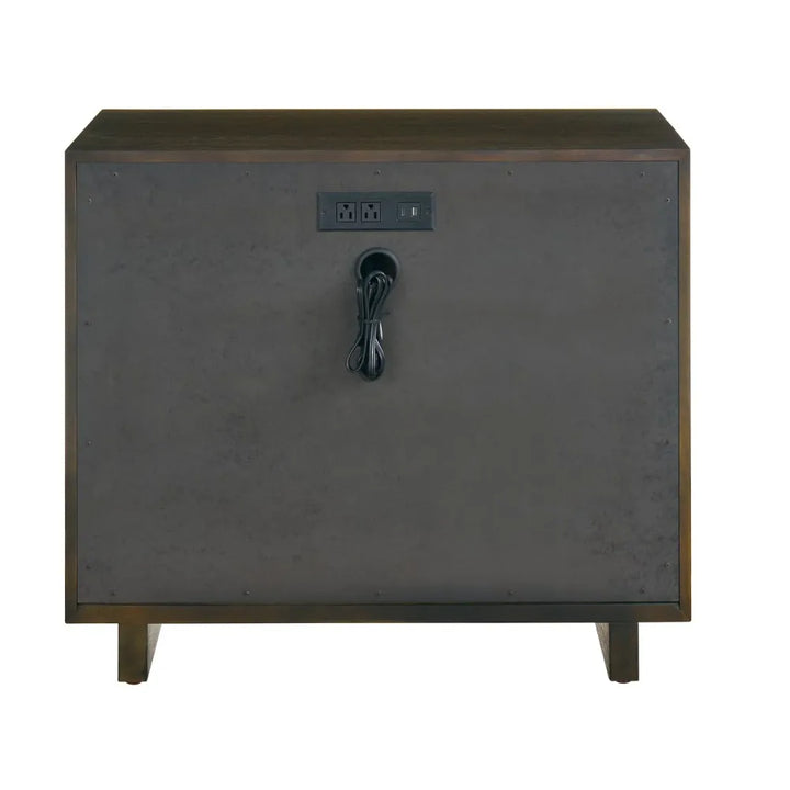 Sable Three Drawer Nightstand