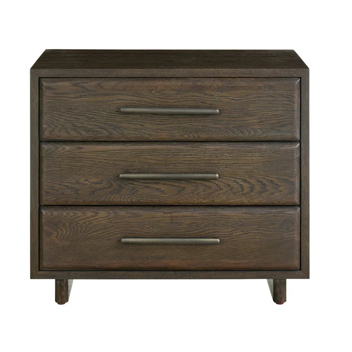 Sable Three Drawer Nightstand