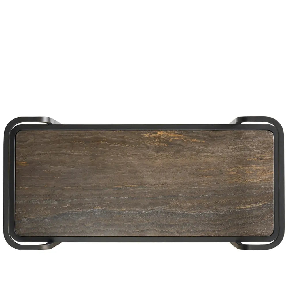 Smoked Bronze Bar Cart