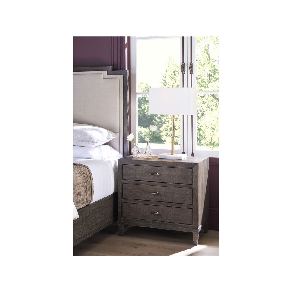 Cocoa Nightstand 3 drawers