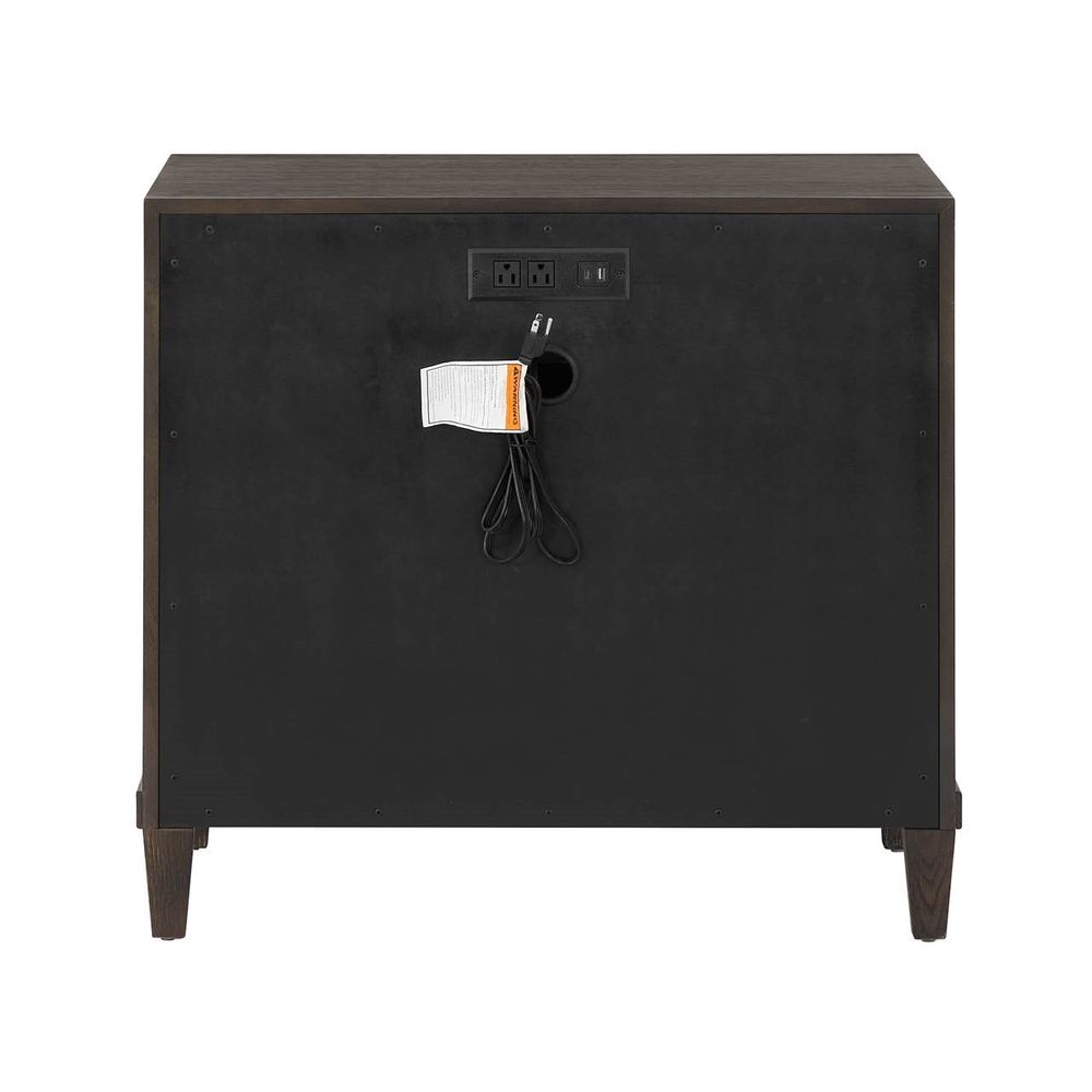 Cocoa Nightstand 3 drawers