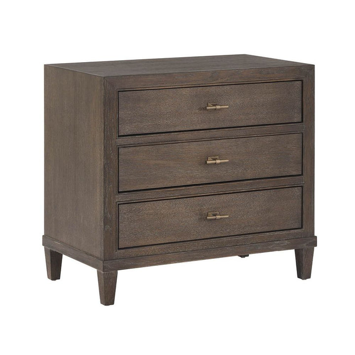 Cocoa Nightstand 3 drawers