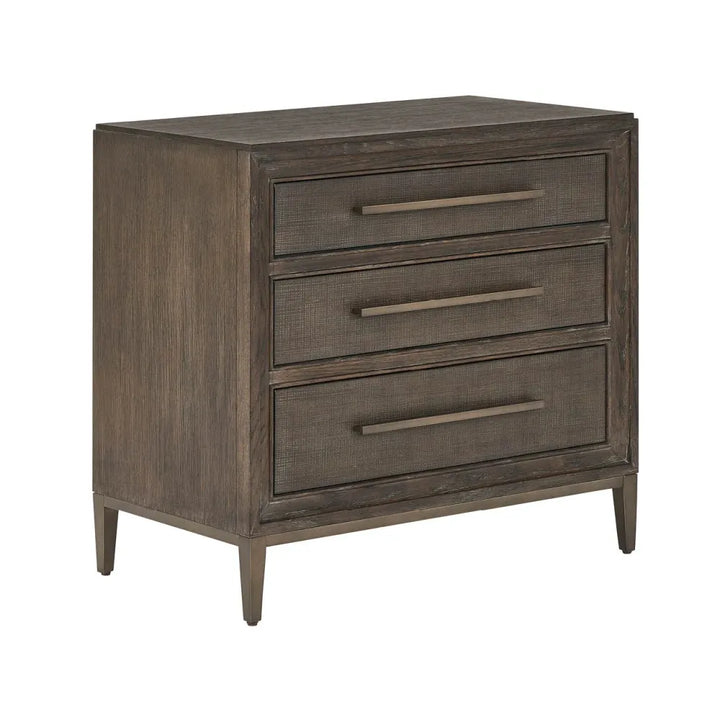 Montclair Three Drawer Nightstand