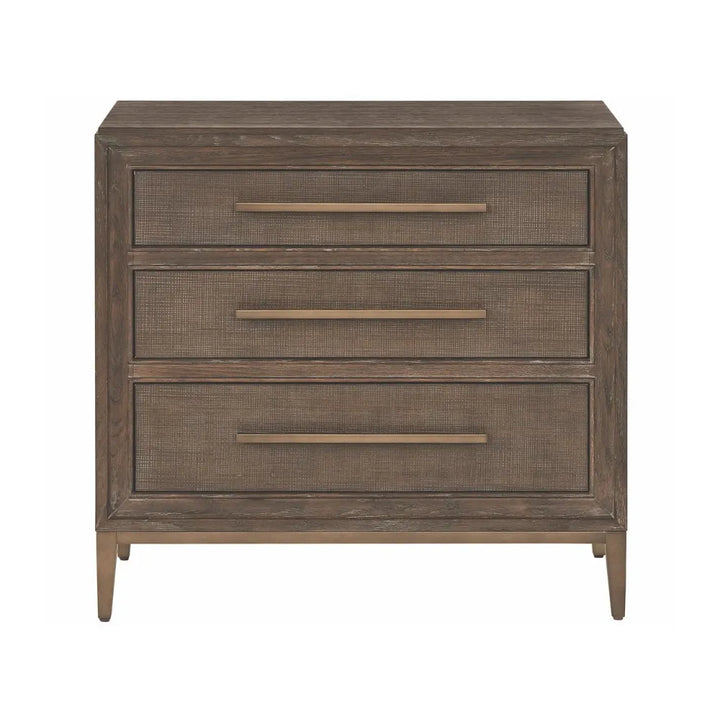 Montclair Three Drawer Nightstand