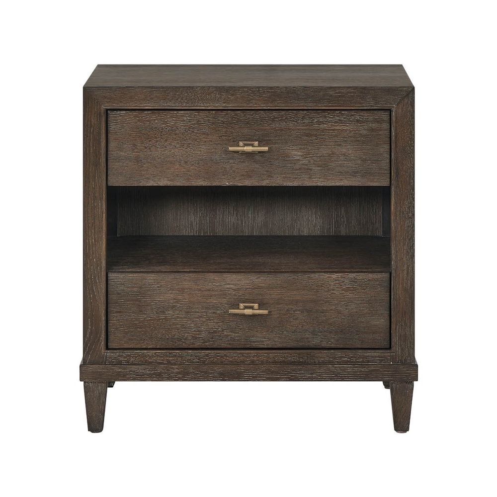 Cocoa Nightstand 2 drawers