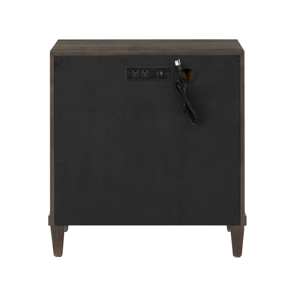 Cocoa Nightstand 2 drawers