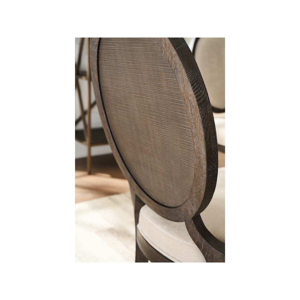 Cocoa Oval Side Chair