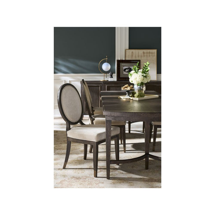 Cocoa Oval Side Chair