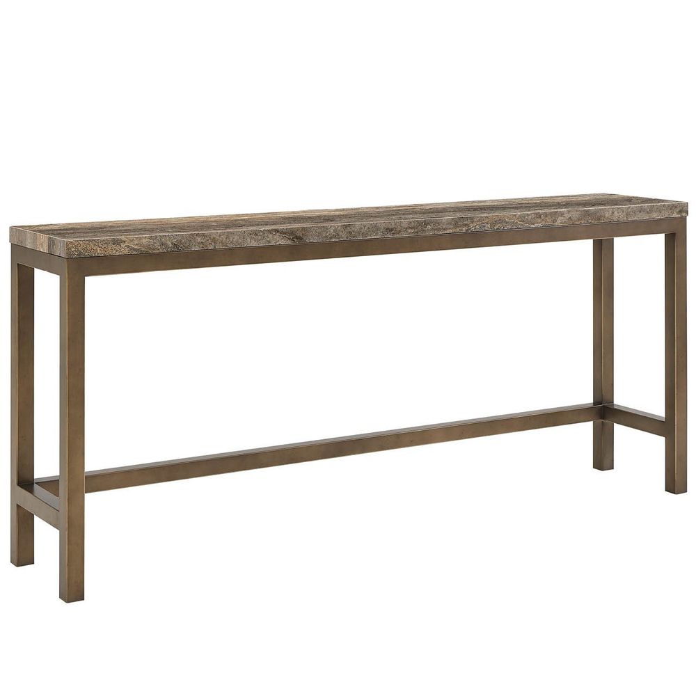 Brindle Console W Stools