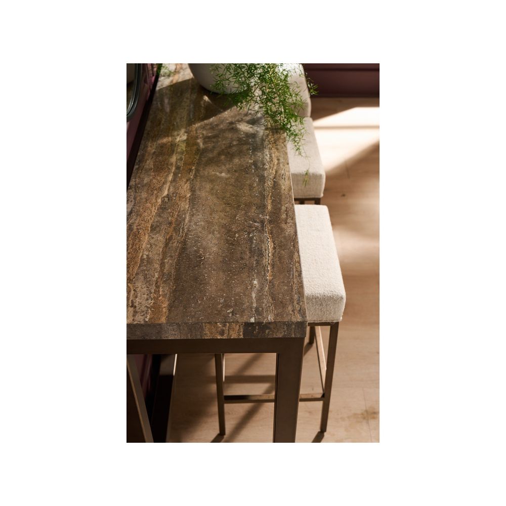 Brindle Console W Stools