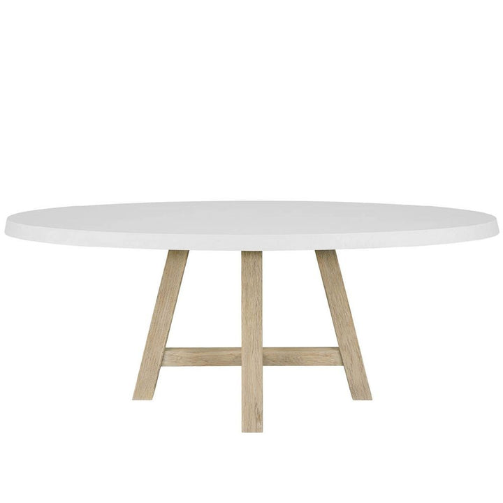 Dockside Dining Table - Oval White Top