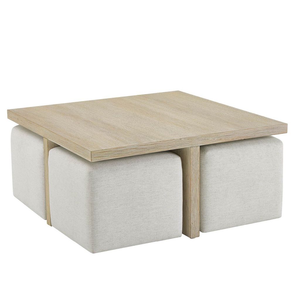 Oasis Dockside Cocktail Table with Ottomans