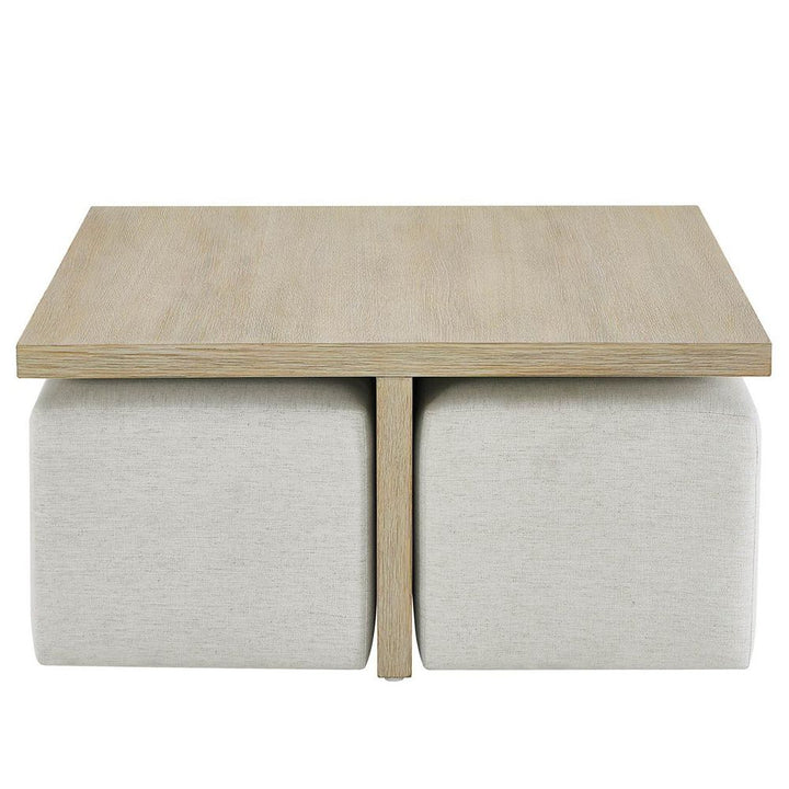 Oasis Dockside Cocktail Table with Ottomans