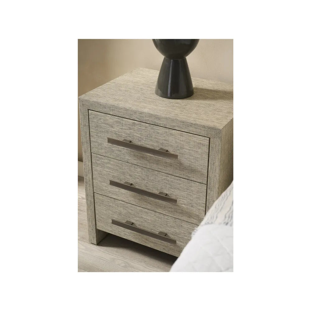 Seascape Three Drawer Nightstand