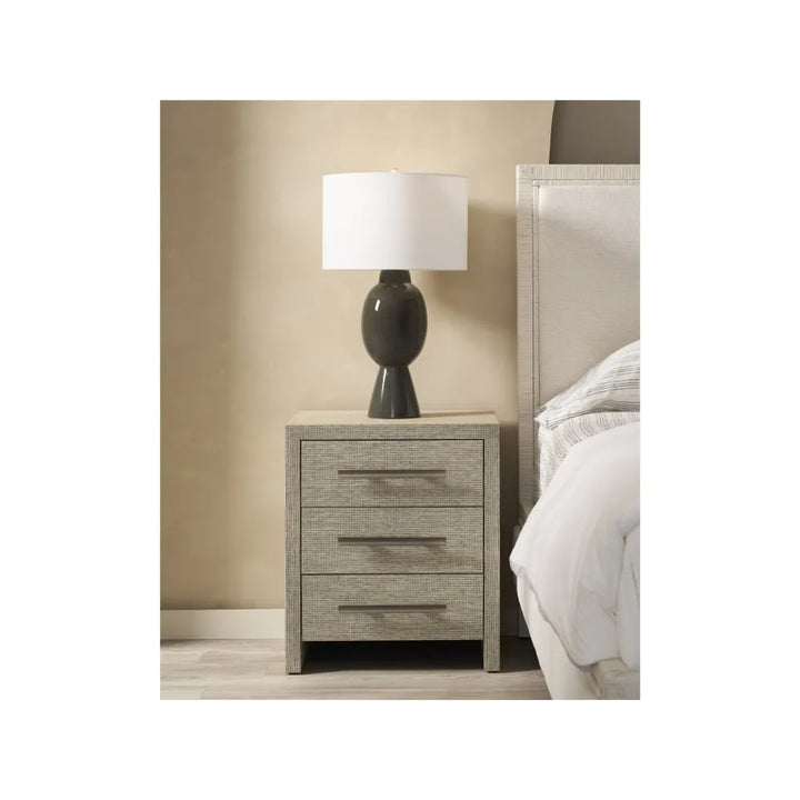 Seascape Three Drawer Nightstand