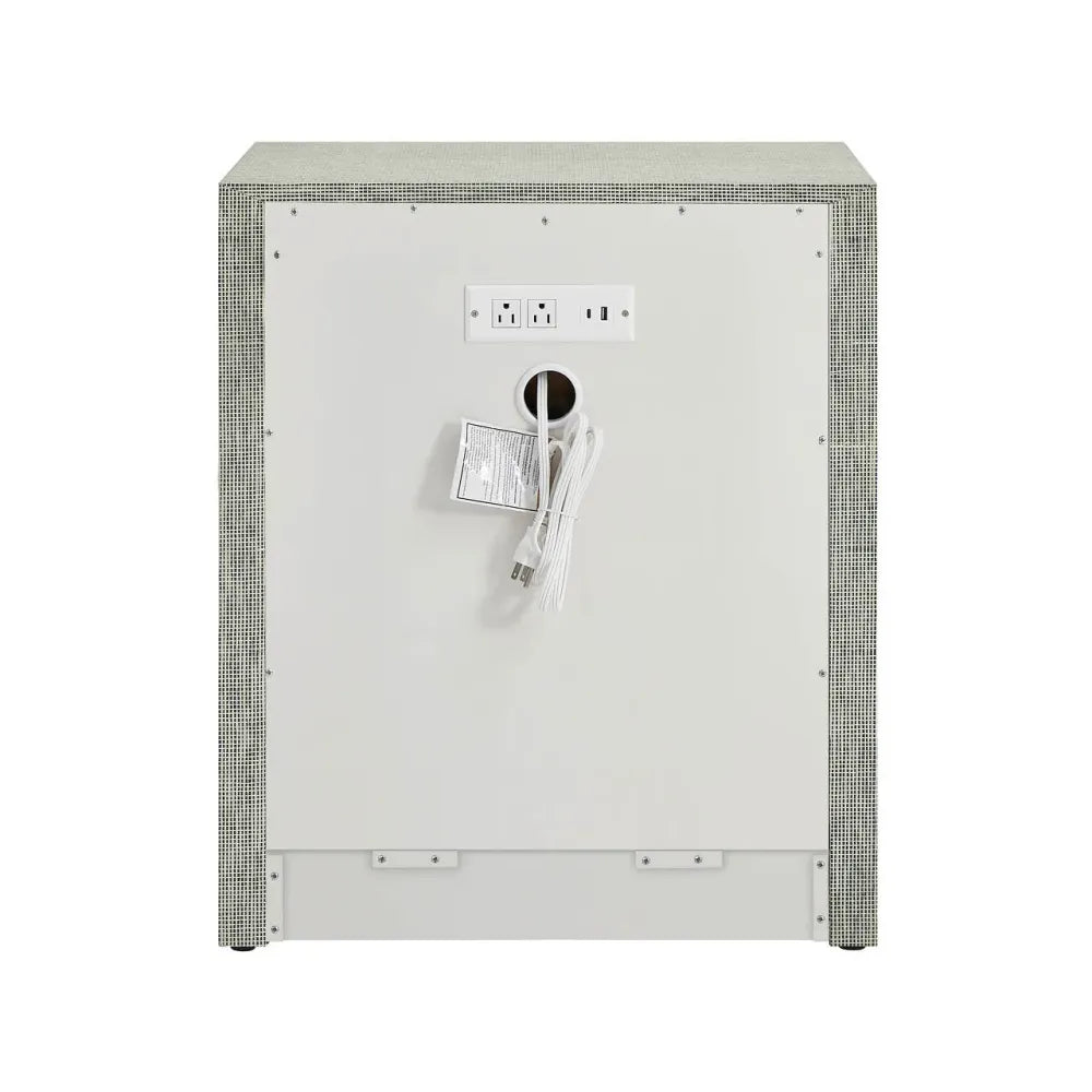 Seascape Three Drawer Nightstand