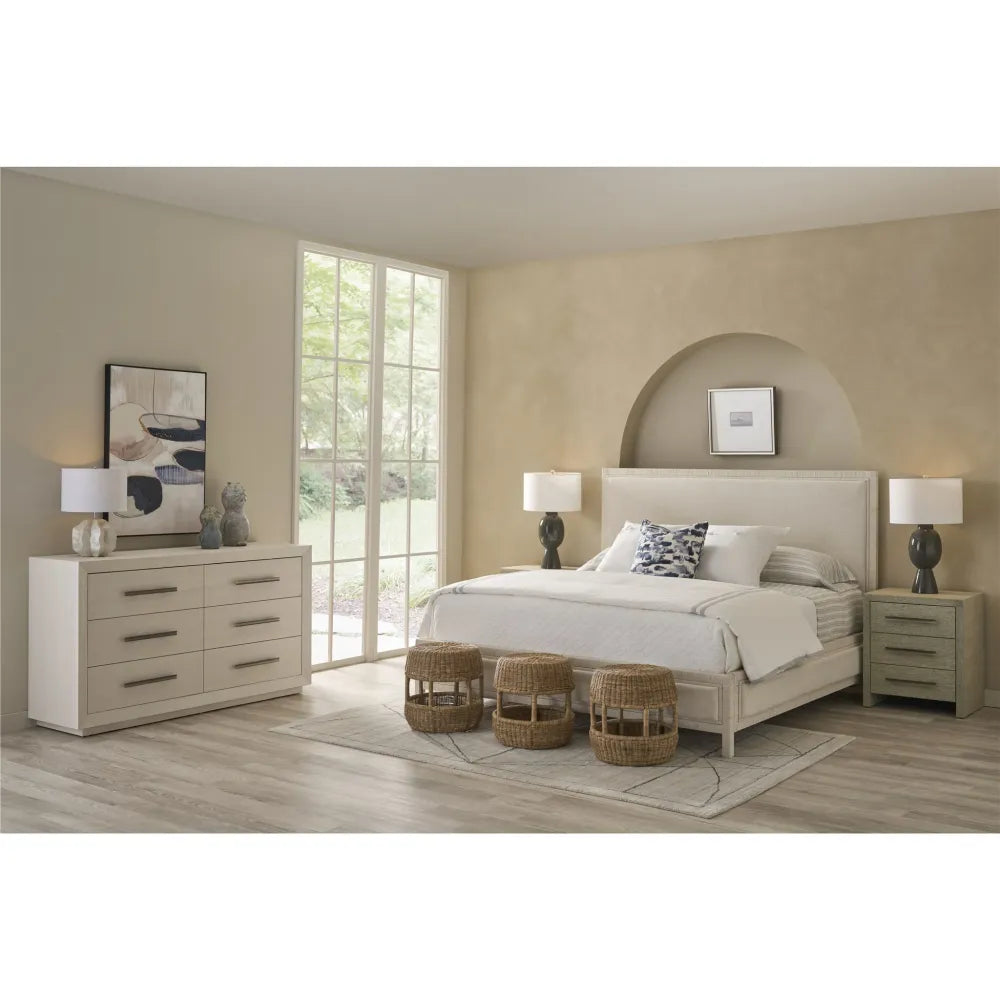 Seascape Three Drawer Nightstand