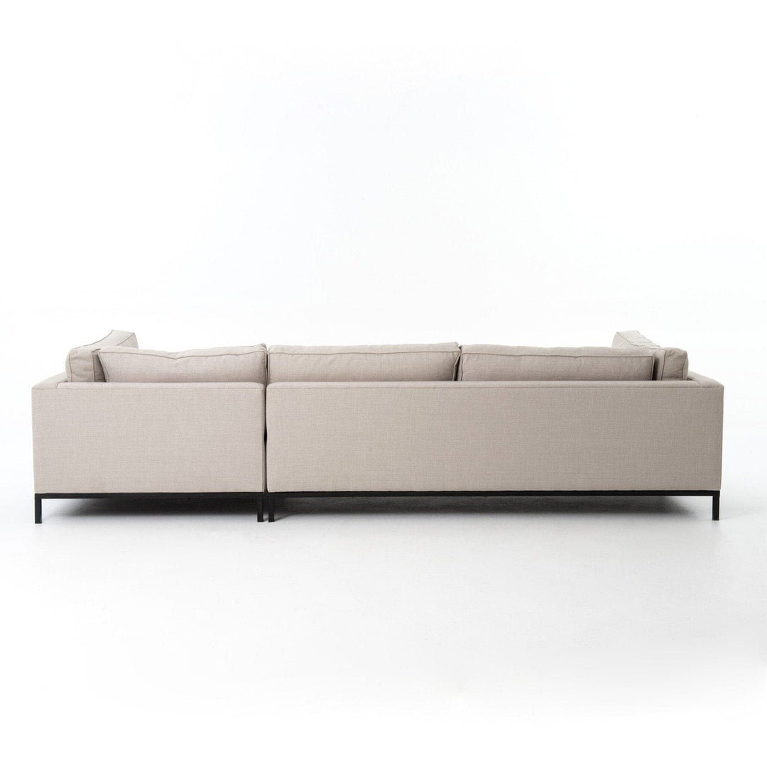 Hudson 2-Piece Chaise Sectional - Bennett Moon -   Right Chaise