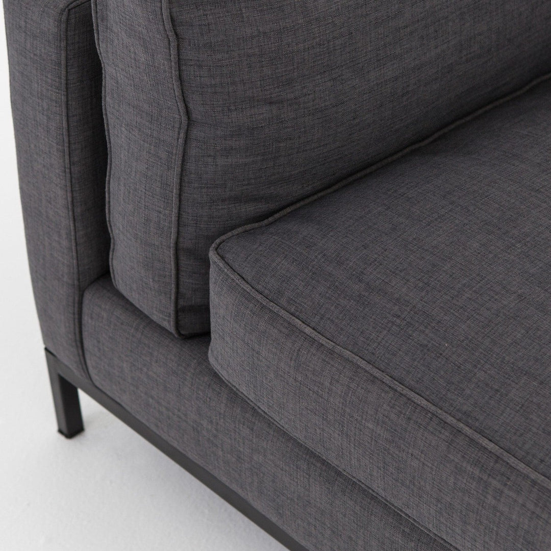 Hudson Sofa - Bennett Charcoal