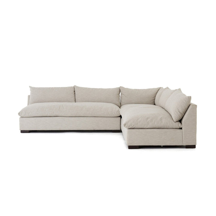 Emerson 3-Piece Sectional - Ashby Oatmeal - 112"