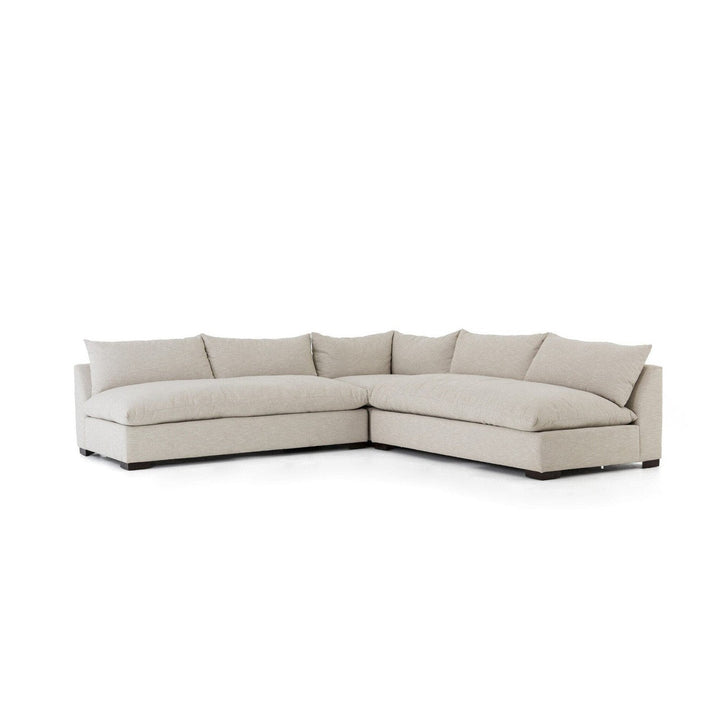 Emerson 3-Piece Sectional - Ashby Oatmeal - 112"