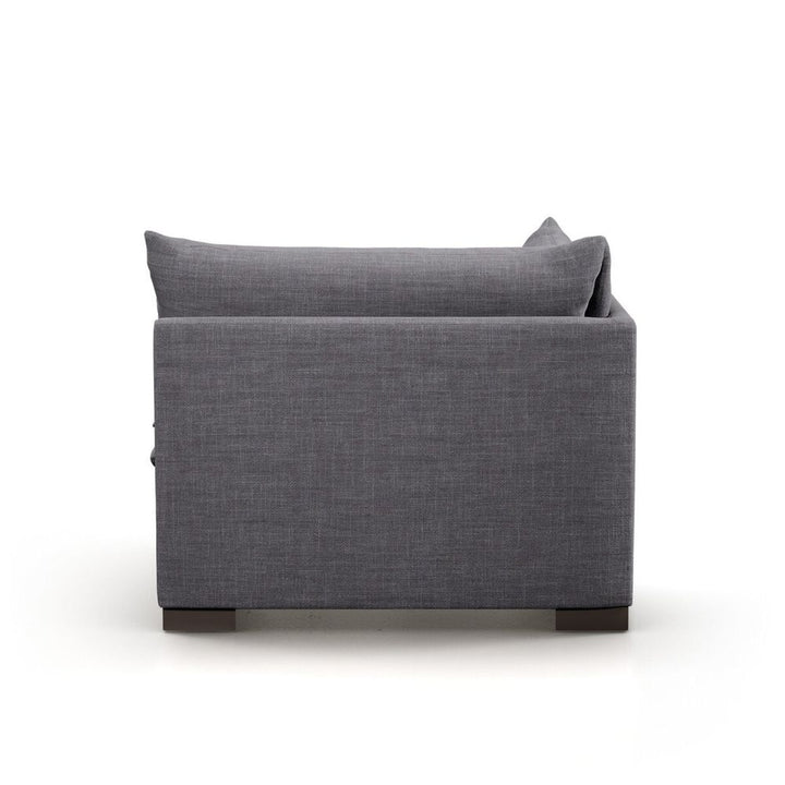 Sectionals: Parts Make Your Own: Coral Sectional - Left Facing Piece - Bennett Charcoal