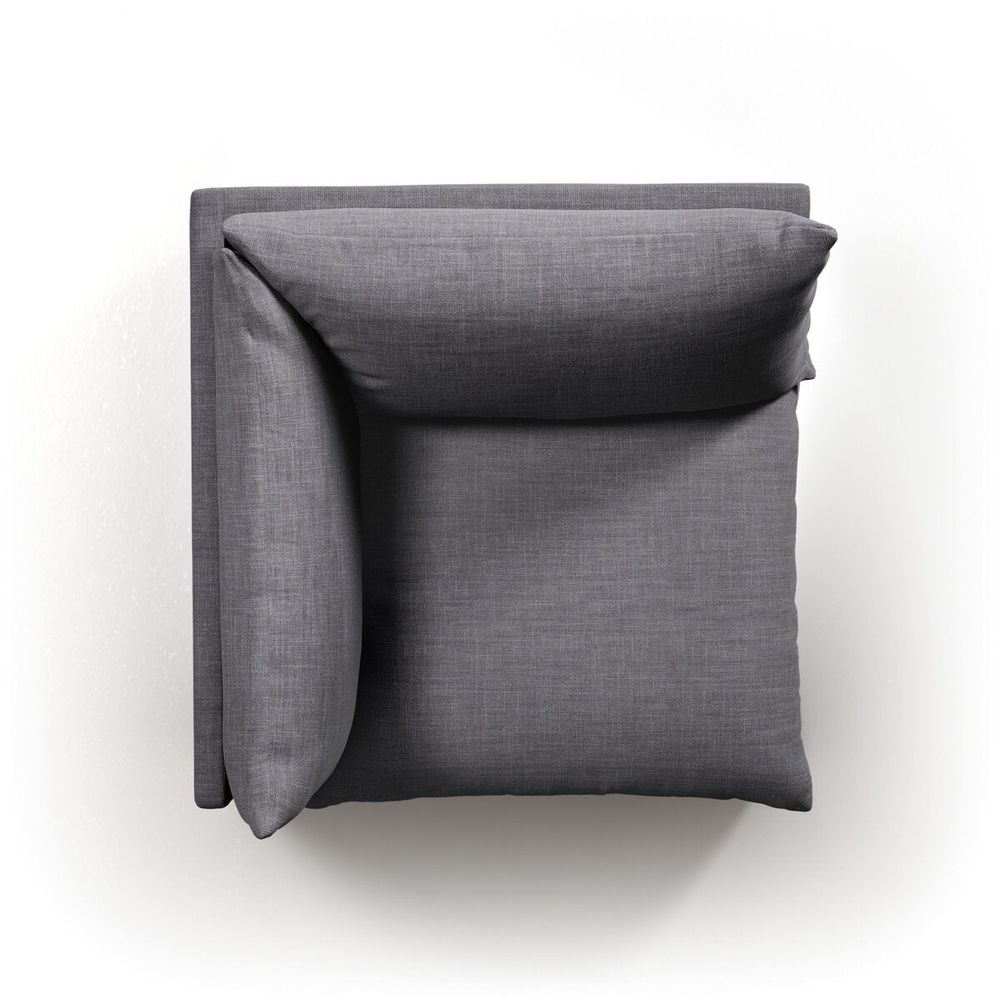 Make Your Own: Coral Sectional - Left Facing Piece - Bennett Charcoal