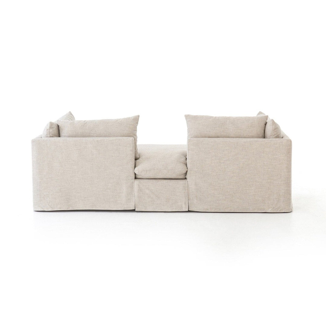 Haven Slipcover Chaise - Valley Nimbus