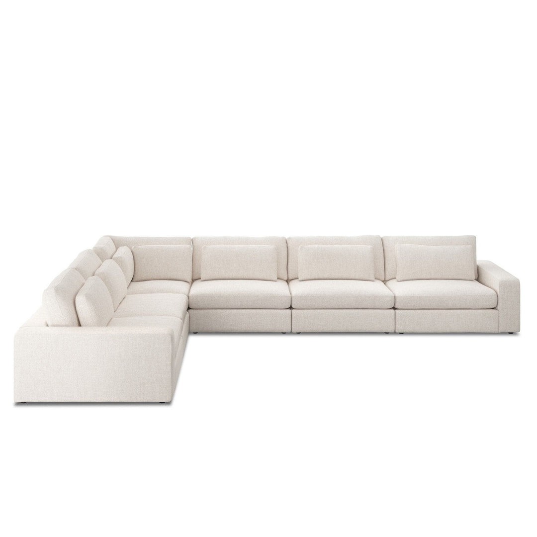 Kingston 6-Piece Sectional - Essence Natural - Without Ottoman