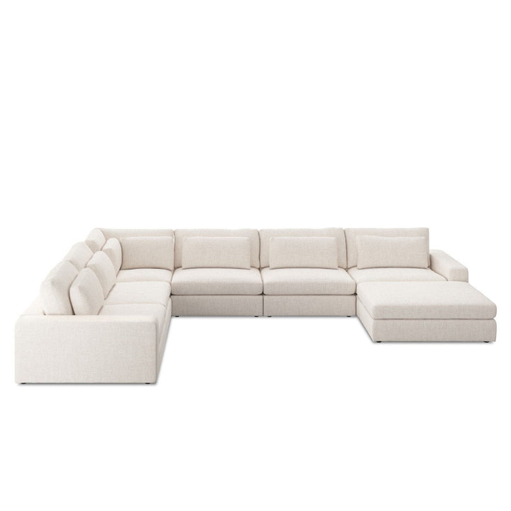 Kingston 6-Piece Sectional - Essence Natural - Without Ottoman