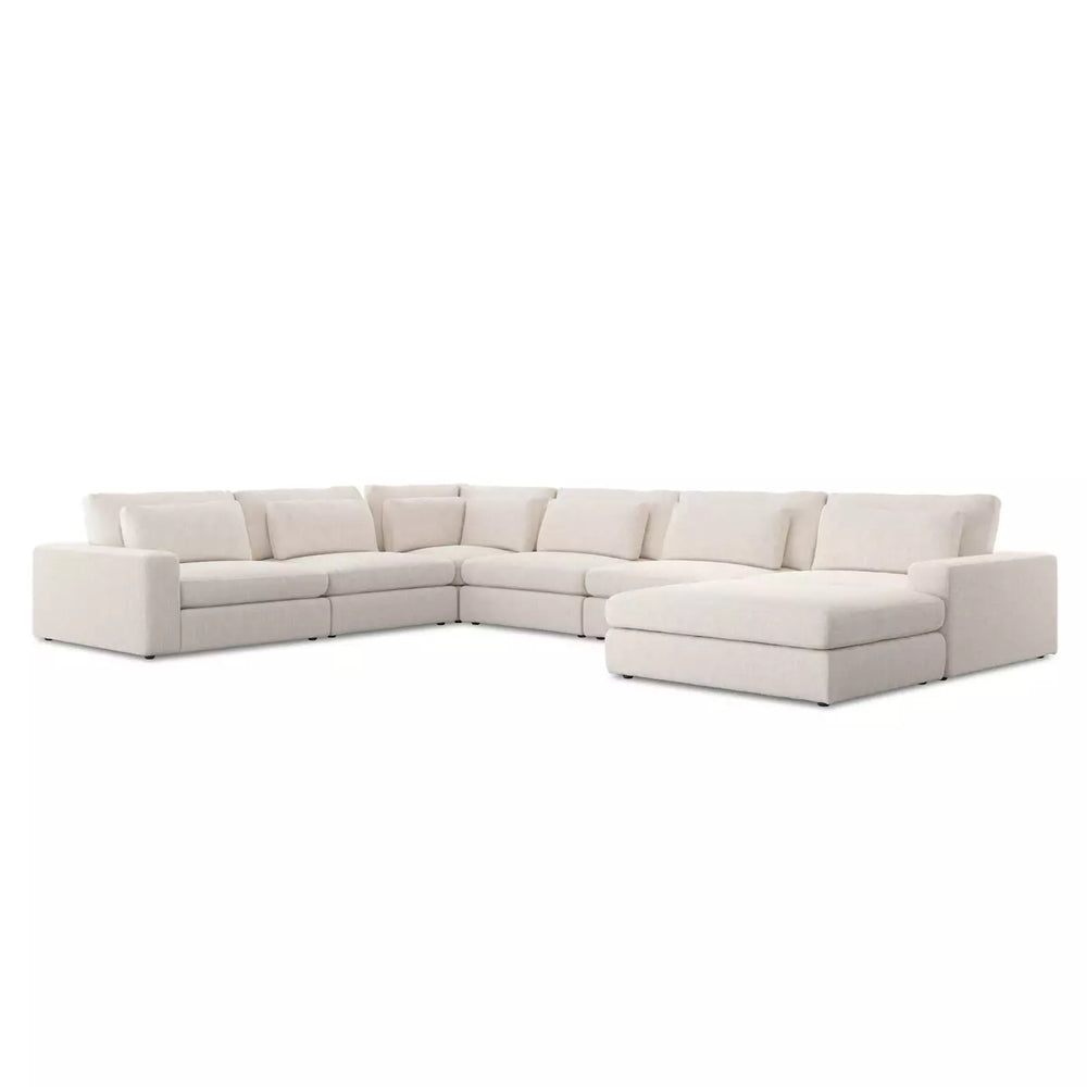 Bloor 6pc Sectional-Four Hands-FH-UATR-066-377-S12-SectionalsSectional with Ottoman-Essence Natural-2-France and Son