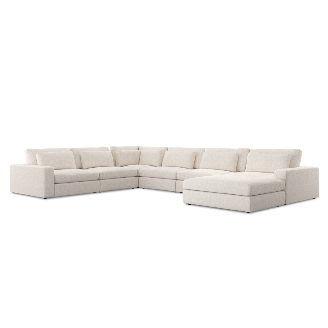 Kingston 6-Piece Sectional - Essence Natural - Without Ottoman