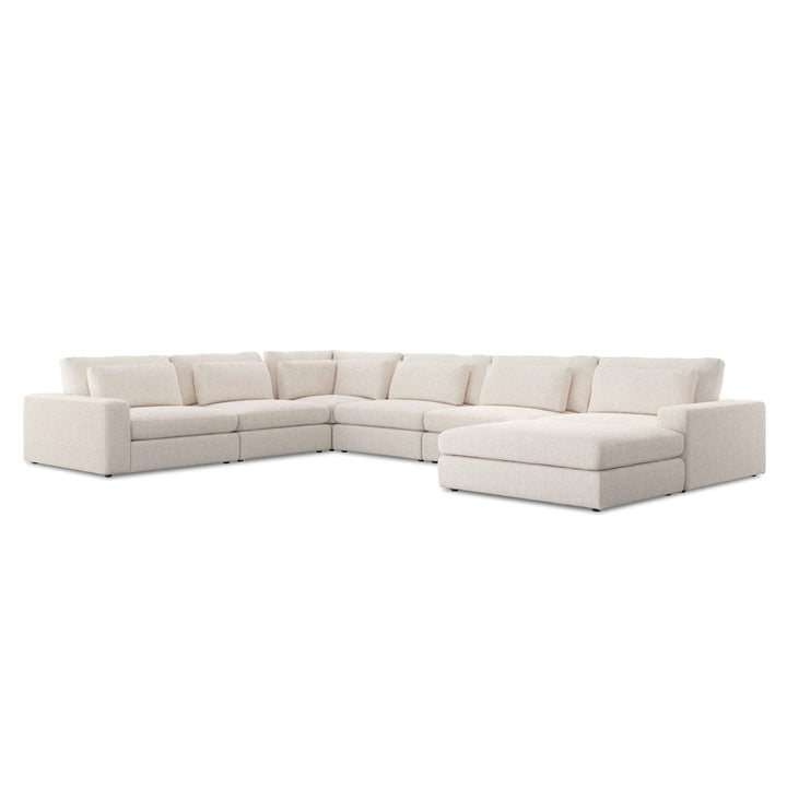 Kingston 6-Piece Sectional - Essence Natural - Without Ottoman