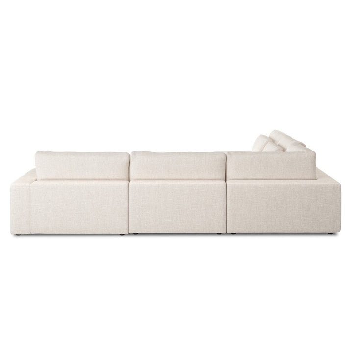 Kingston 5-Piece Sectional - Essence Natural - Raf Sofa W/ Ottoman