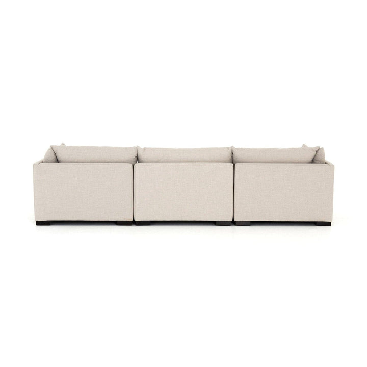 Holden 3-Piece Sectional - Bennett Moon - 117"