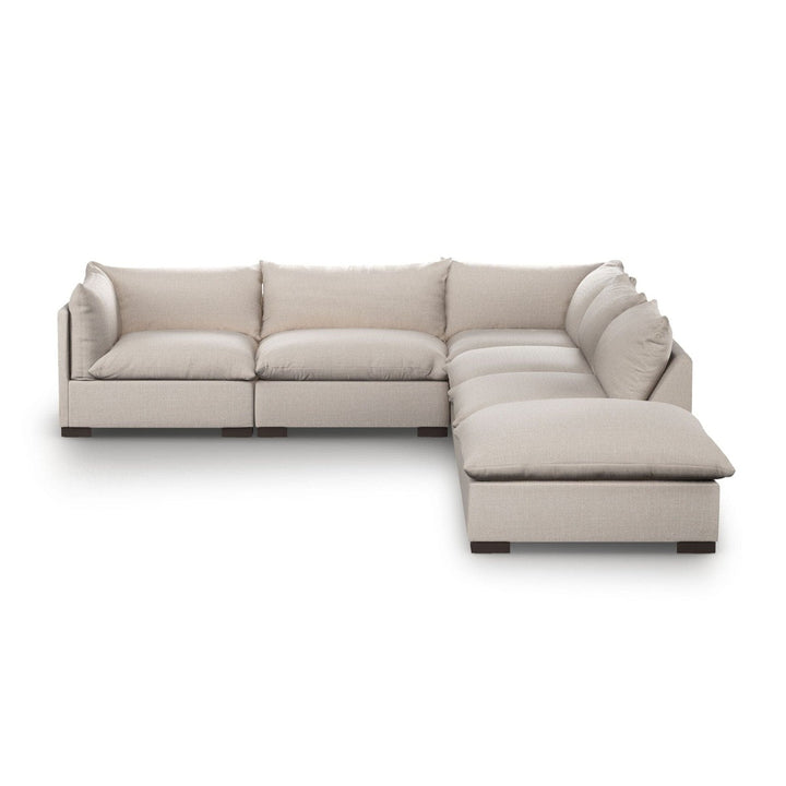 Holden 5-Piece Sectional - Bennett Moon - With Ottoman