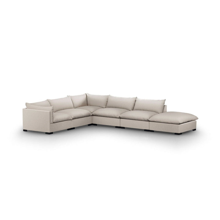 Holden 5-Piece Sectional - Bennett Moon - With Ottoman