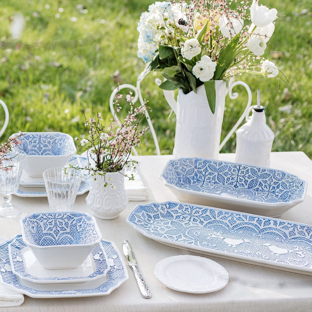 Uccello Blu Oval Platter
