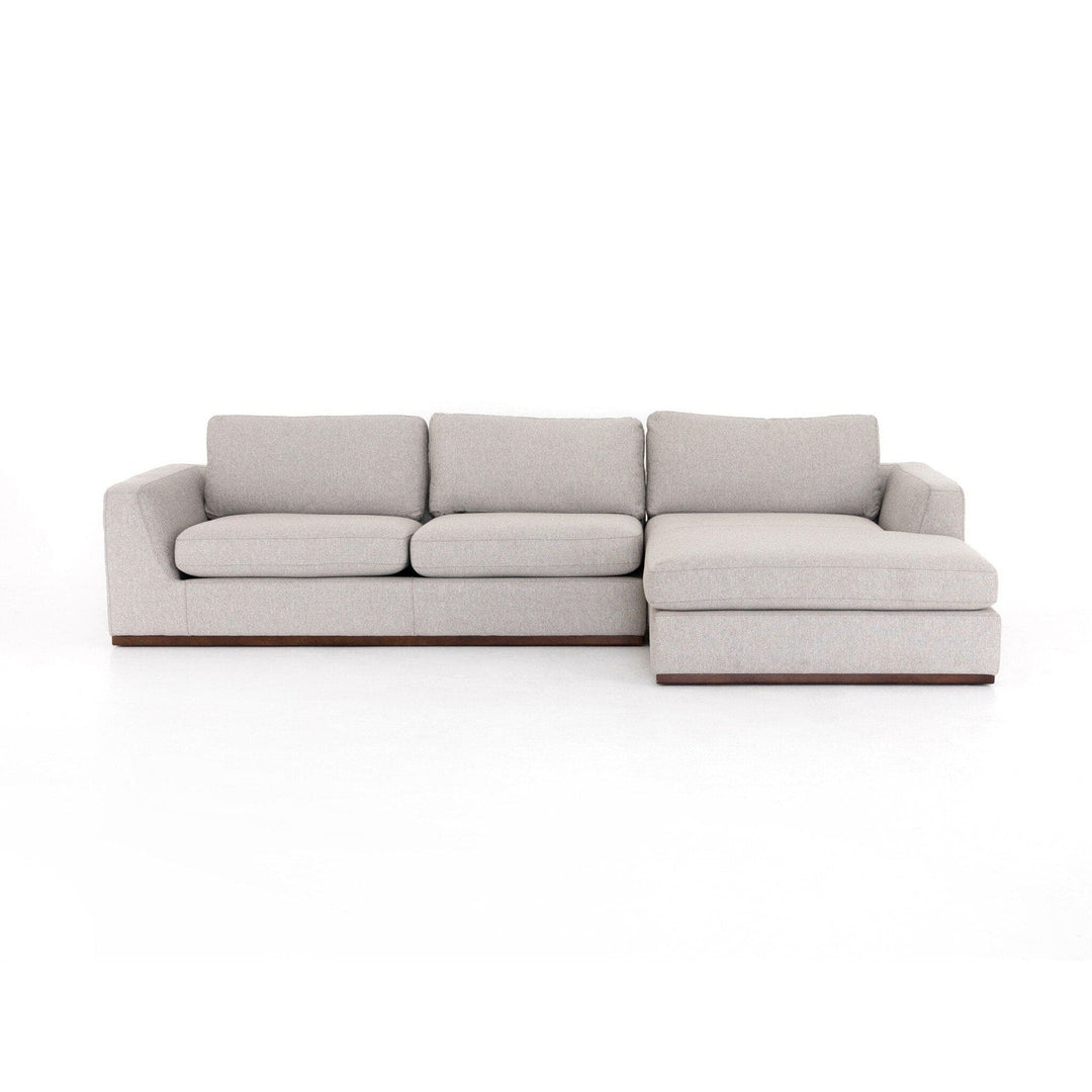 Maddox 2-Piece Sectional - Aldred Silver - Right Chaise